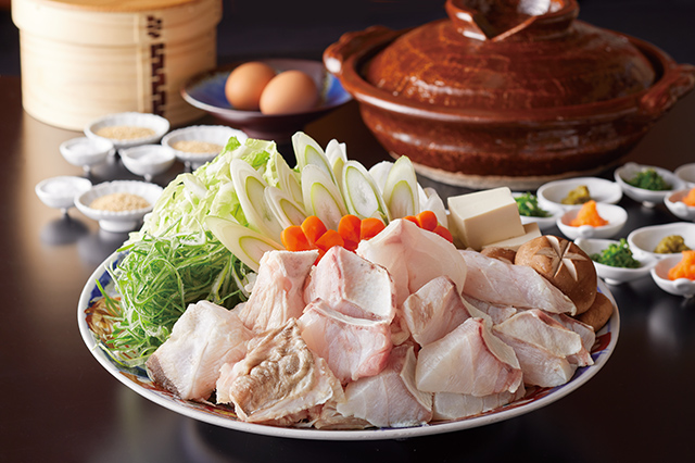 天然クエ鍋(雑炊付き)